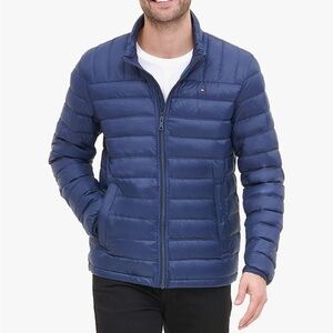 Tommy Hilfiger Men's Navy Puffer Jacket